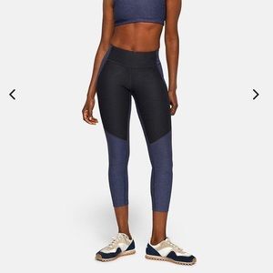 OV 3/4 Two-Tone Legging - Navy/Charcoal - S